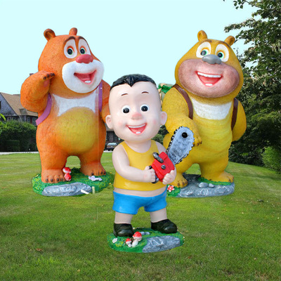 熊出没 从动画到雕塑的文化艺术之旅